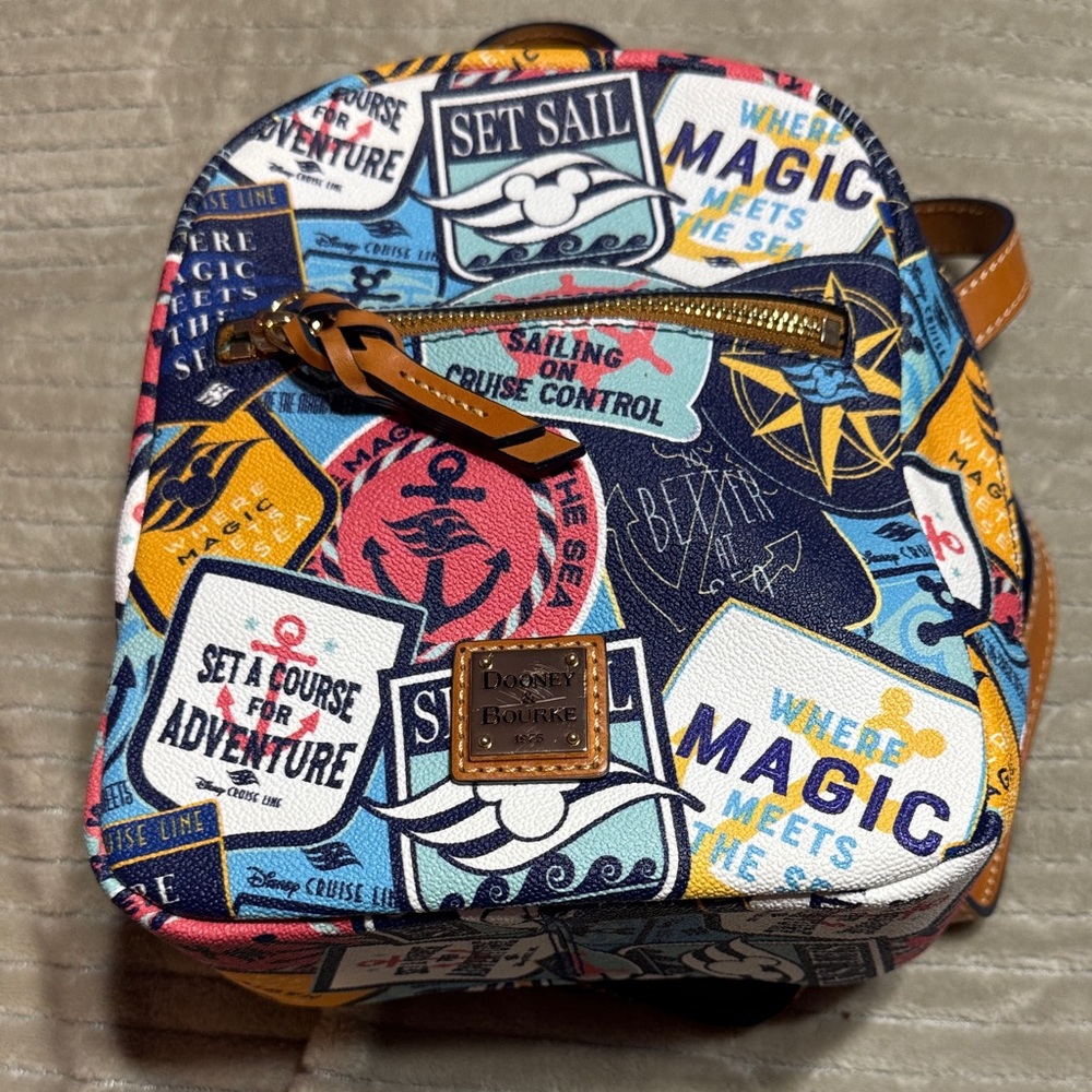 Dooney & Bourke Nautical Print Backpack